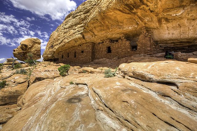 NRDems's tweet photo. Pres Trump’s effort to shrink #BearsEars & #GrandStaircase-Escalante was illegal & this push by @Interior to legitimize Trump’s actions is a waste of time & taxpayer money. @NRDems will continue to #StandWithBears & #SaveGrandStaircase because #publiclands belong in public hands https://t.co/MkVgOCYfaR