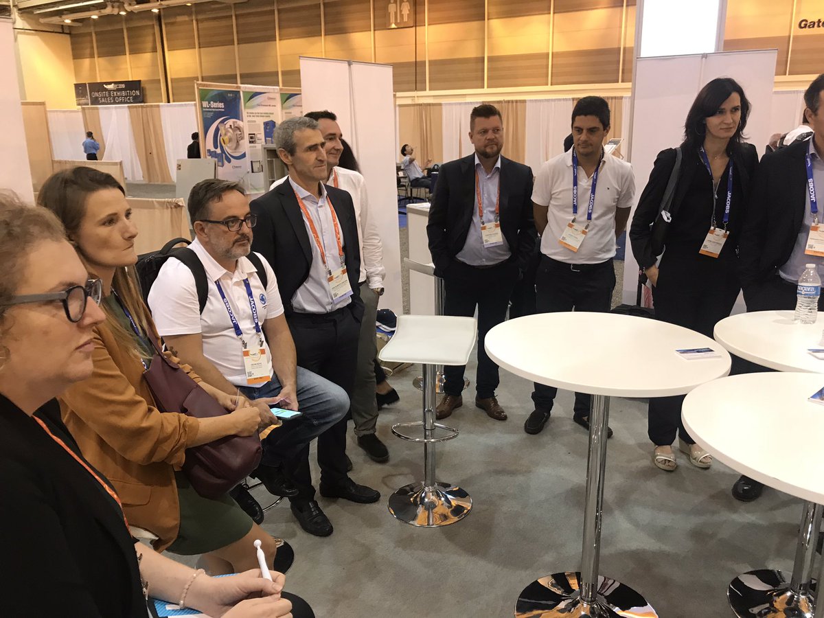 CatalanWaterP's tweet photo. Meeting with U.S. Environmental Protection Agency EPA in #WEFTEC2018
@CREAtech360 @Tecnoturbines #Aplicat @universitatURV @KEIKEN_ENGINEER #KingDiamond #Sigma @bluephageWATER #STPACUSTER @RemosaSuria @Condorchem_es @Alsina_Formwork in Strategic @accio_cat https://t.co/jUlScqGNnh