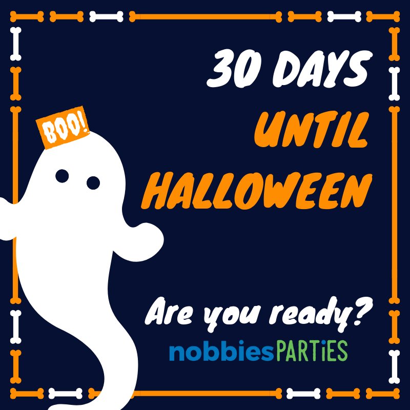 NobbiesParties's tweet photo. We're ready, are you? Shop in store and online at: https://t.co/cA8tWGfrJq
#Nobbies #NobbiesParties #Hallowen #HalloweenCountDown #30Days https://t.co/7wpyq16mze
