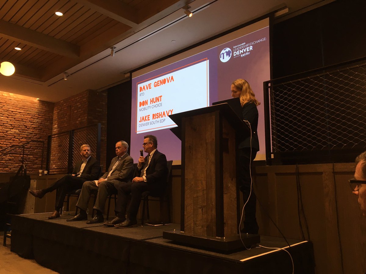 katherinchi's tweet photo. In Denver this week but have Indy on my mind. Great start to Day 1 of @indychamber #LEX2018. Today we learned from about Denver’s successes in regional cooperation and transportation &amp; mobility. https://t.co/Tfw3DpXyM8
