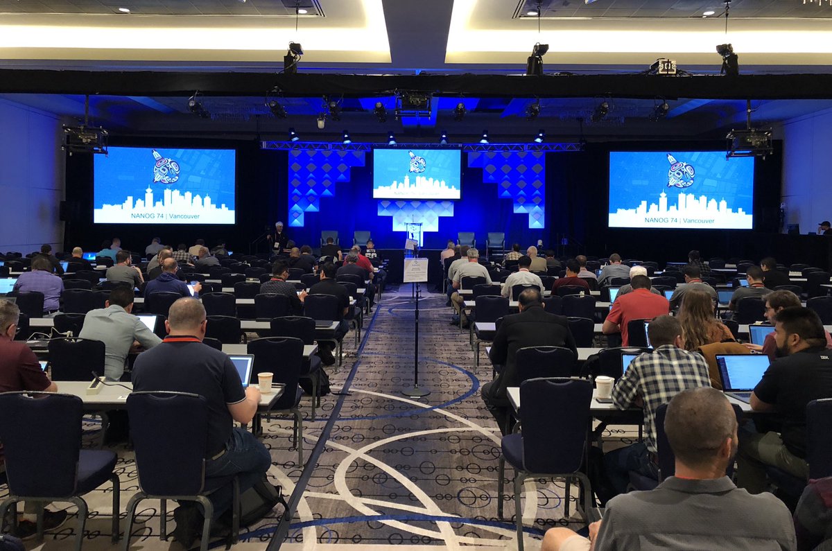Kicking of #NANOG74 in Vancouver