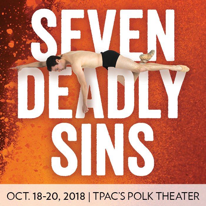 Woo hoo Back by Popular demand!!! - Seven Deadly Sins, an incredible collab Between <a href="/NashvilleBallet/">Nashville Ballet</a> &amp; <a href="/tenoutoftenn/">Ten Out of Tenn</a> shows Oct 18-20 I’ll be singin &amp; playin’ these 7 sin filled original songs with my friends LIVE while the ballet dances! Hope u can make it ow.ly/SF8i30m3dhu