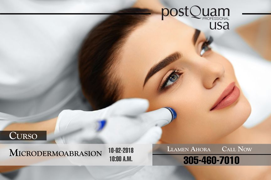postquamusa's tweet photo. Microdermoabrasión - Martes, 2 de Octubre, 2018 a las 10:00 A.M.
Llamen AHORA - 305-460-7010
Los alumnos el día del curso obtendrán un 10% de descuento en sus compras de los productos de postQuam! 

Mircodermabrasion - Tuesday, October 2, 2018 @ 10:00 A.M. 
Call Now! 305-460-7010 https://t.co/5cEFP7qCpu