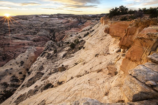 NRDems's tweet photo. Pres Trump’s effort to shrink #BearsEars & #GrandStaircase-Escalante was illegal & this push by @Interior to legitimize Trump’s actions is a waste of time & taxpayer money. @NRDems will continue to #StandWithBears & #SaveGrandStaircase because #publiclands belong in public hands https://t.co/MkVgOCYfaR