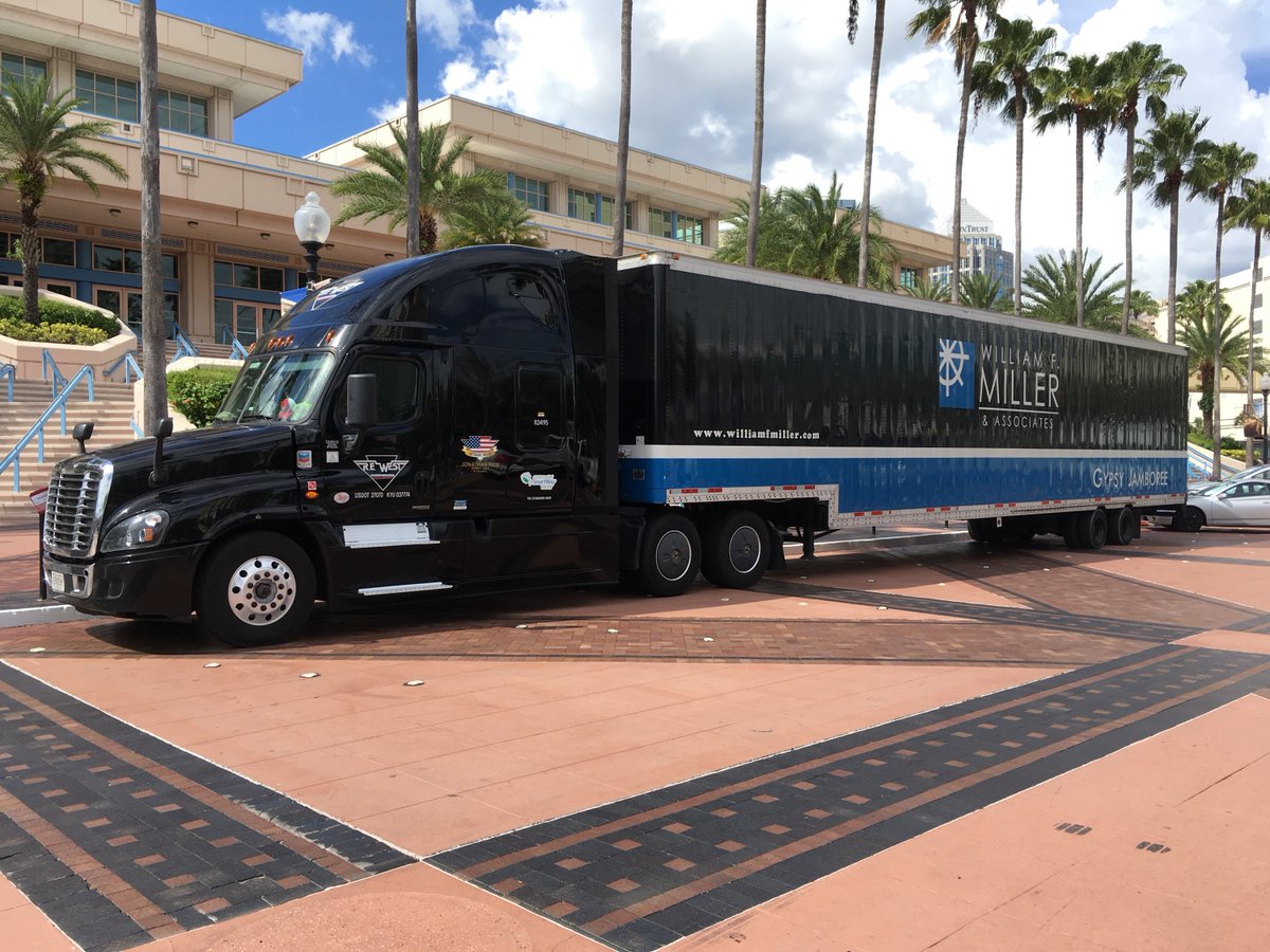 IBEXShow's tweet photo. The William F. Miller Gypsy Jamboree has arrived at #IBEX2018! https://t.co/Ctg4ctKSqA