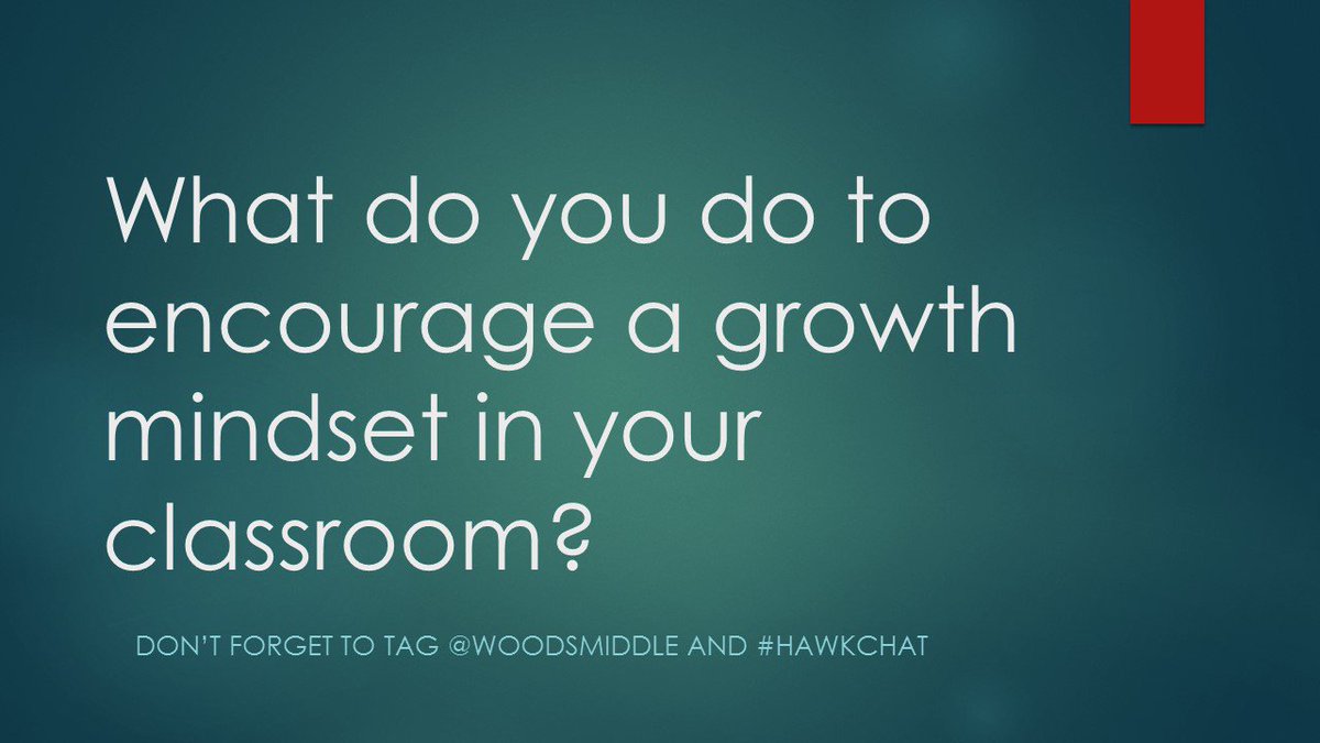 WoodsMiddle's tweet photo. Happy Monday!  This week we are focusing on what our students CAN do!  All are welcome to chime in! #hawkchat @dpvils #dpvils #dpvilschat https://t.co/DPbmZYo3nN