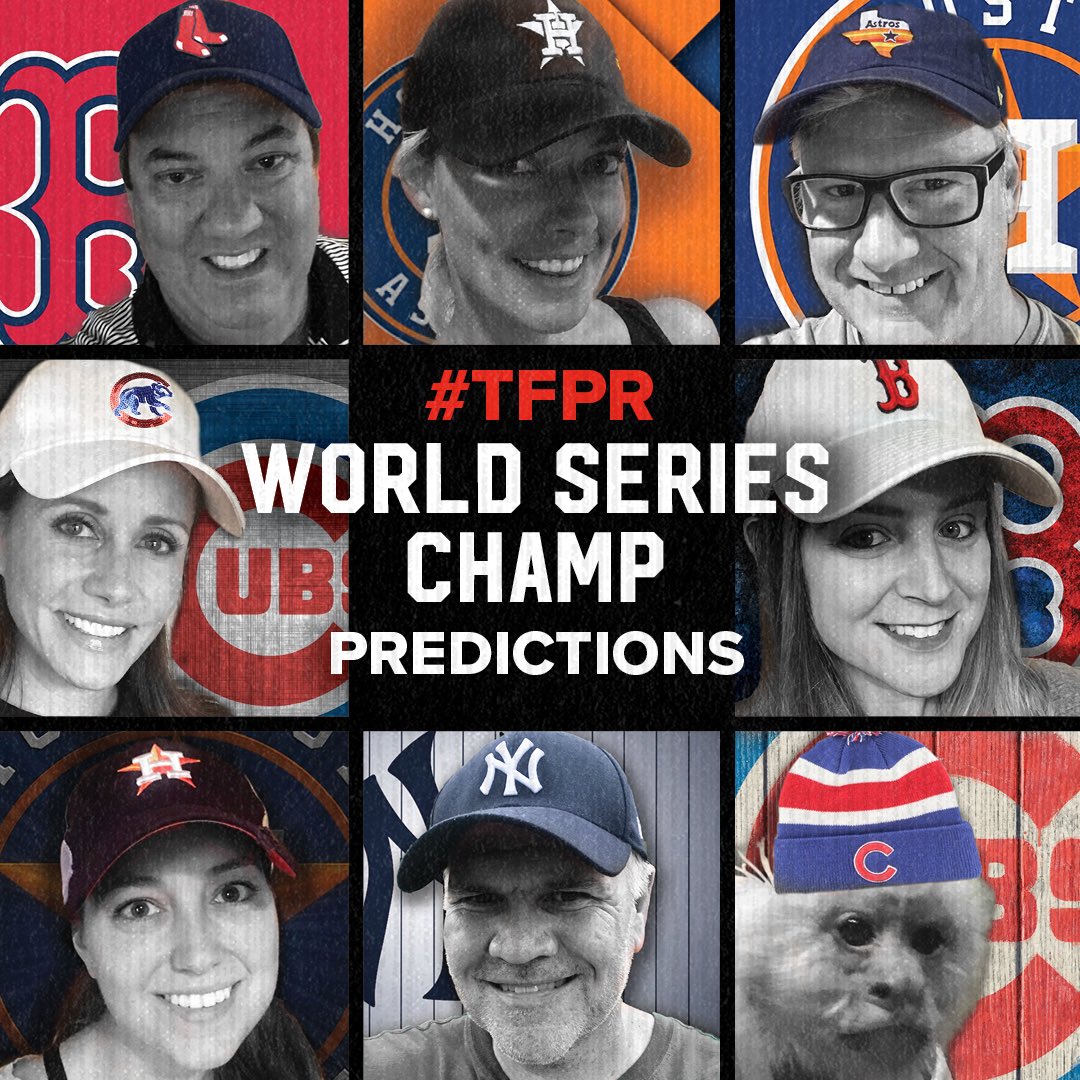 TonyFayPR's tweet photo. Who wins it all in the #mlbplayoffs - #TFPR — including Jobi The Monkey — weigh in with their #WorldSeries picks. Some of the team are going to need a Cubs rally! https://t.co/g10LnxBXdP