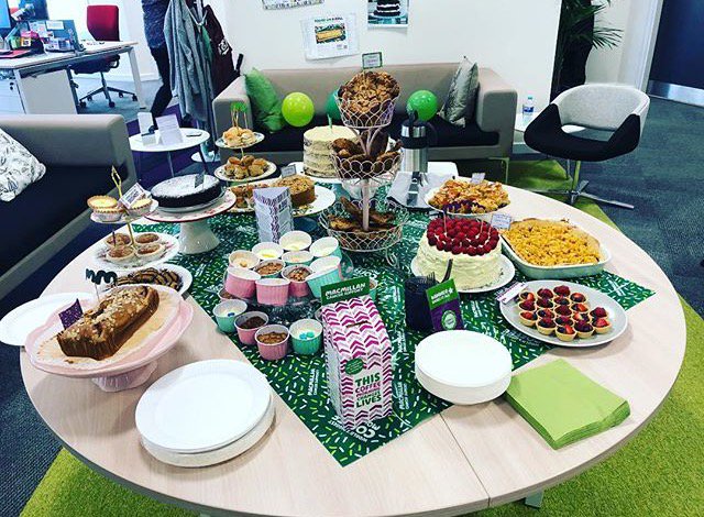 ExperianJobs's tweet photo. #GlobalMonday-The @Experian UK HR team hosted their second ever Macmillan coffee morning to help raise money for Macmillan cancer support. Thank you to everyone that supported this event!
#ExperianLife #Experian #OneExperian #ExperianCares #Macmillian @Experian_UK https://t.co/EQswjAOPai