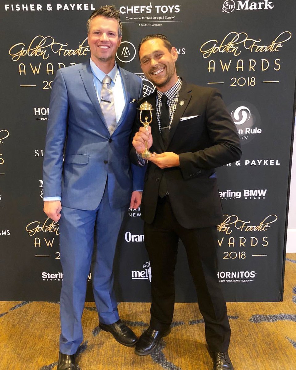 Celebrating our big win from last night’s Golden Foodie Awards where we took home the gold for Best Wine Program! Thank you to all who voted and stop by to celebrate with us!

📸 <a href="/goldenfoodies/">Golden</a> #GoldenFoodies #PeoplesChoice #GoldenFoodieAwards #OCfoodies