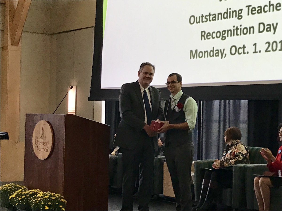 VTEducation's tweet photo. Congratulations Tom! #VTTOY #VTed @WinooskiLearns https://t.co/63cG3MWZ9Q