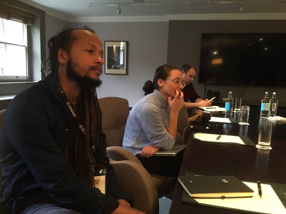 I_F_T's tweet photo. Amazing session with Simon Young, VP of acquisitions for Europe about indie film distribution, pre-sales. #mentoring #verticallab @Raindance https://t.co/qNv36C6PqY