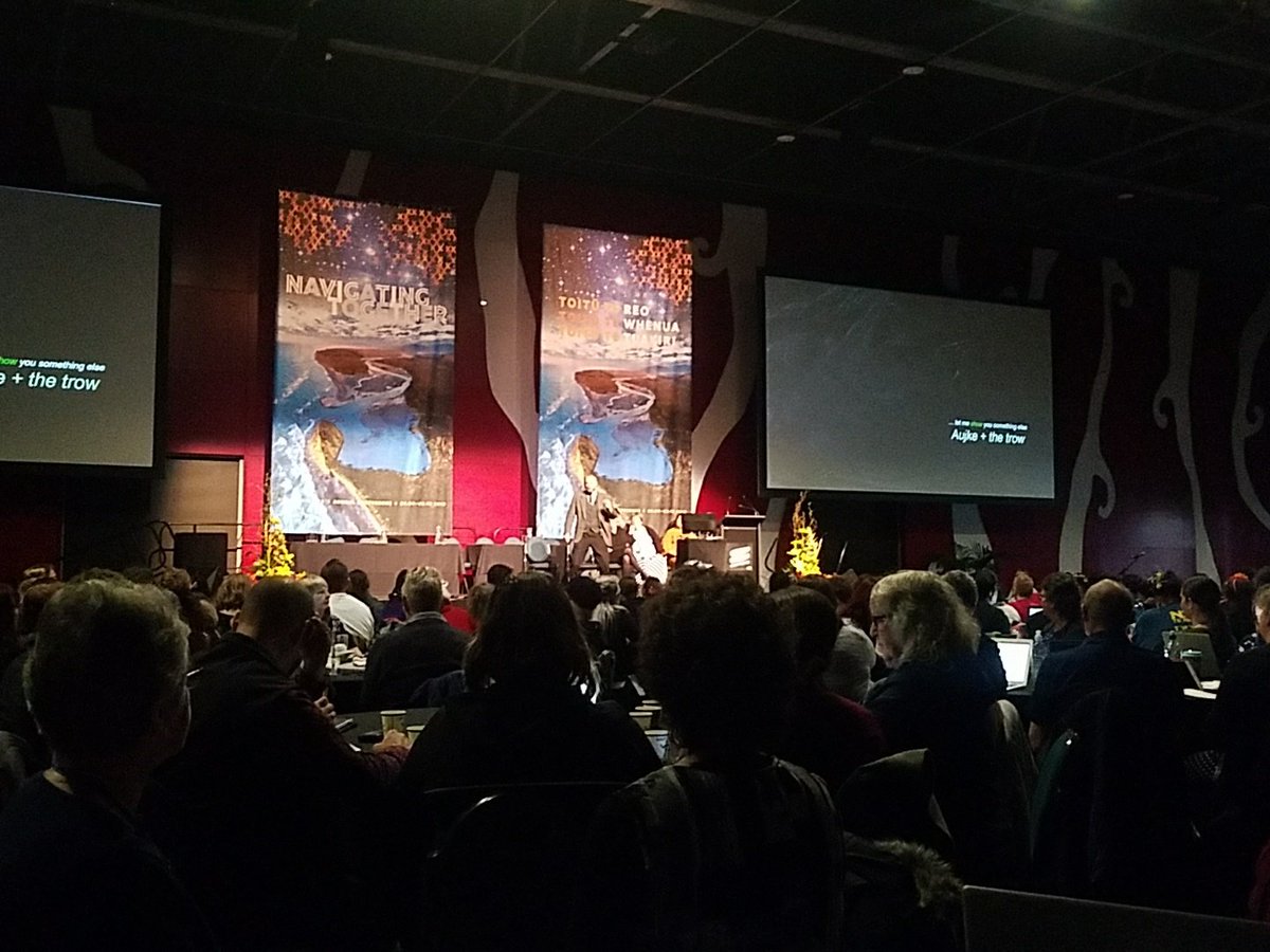 Hearing from Welby Ings at #NZEIConf