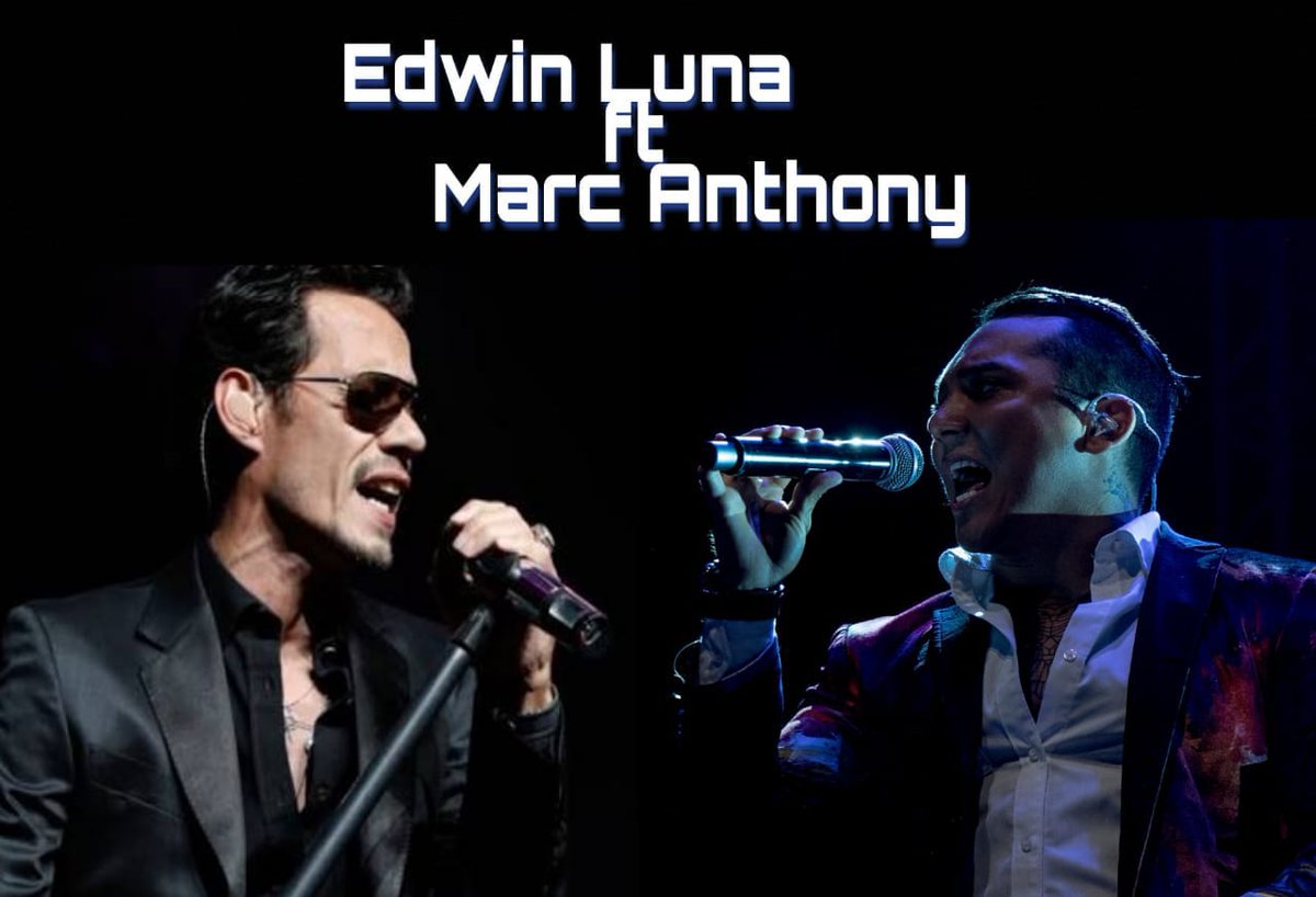 LauraPadillaGa1's tweet photo. A Los Clubs De Fans De Edwin Luna Y La Trakalosa De Monterrey nos encantaría ver a estas dos voces increíbles compartir escenario @edwinlunat ft @MarcAnthony entregando su pasión por la música en un dueto! 👑 #EdwinLunaFtMarcAnthony https://t.co/I3UEH1P7g3