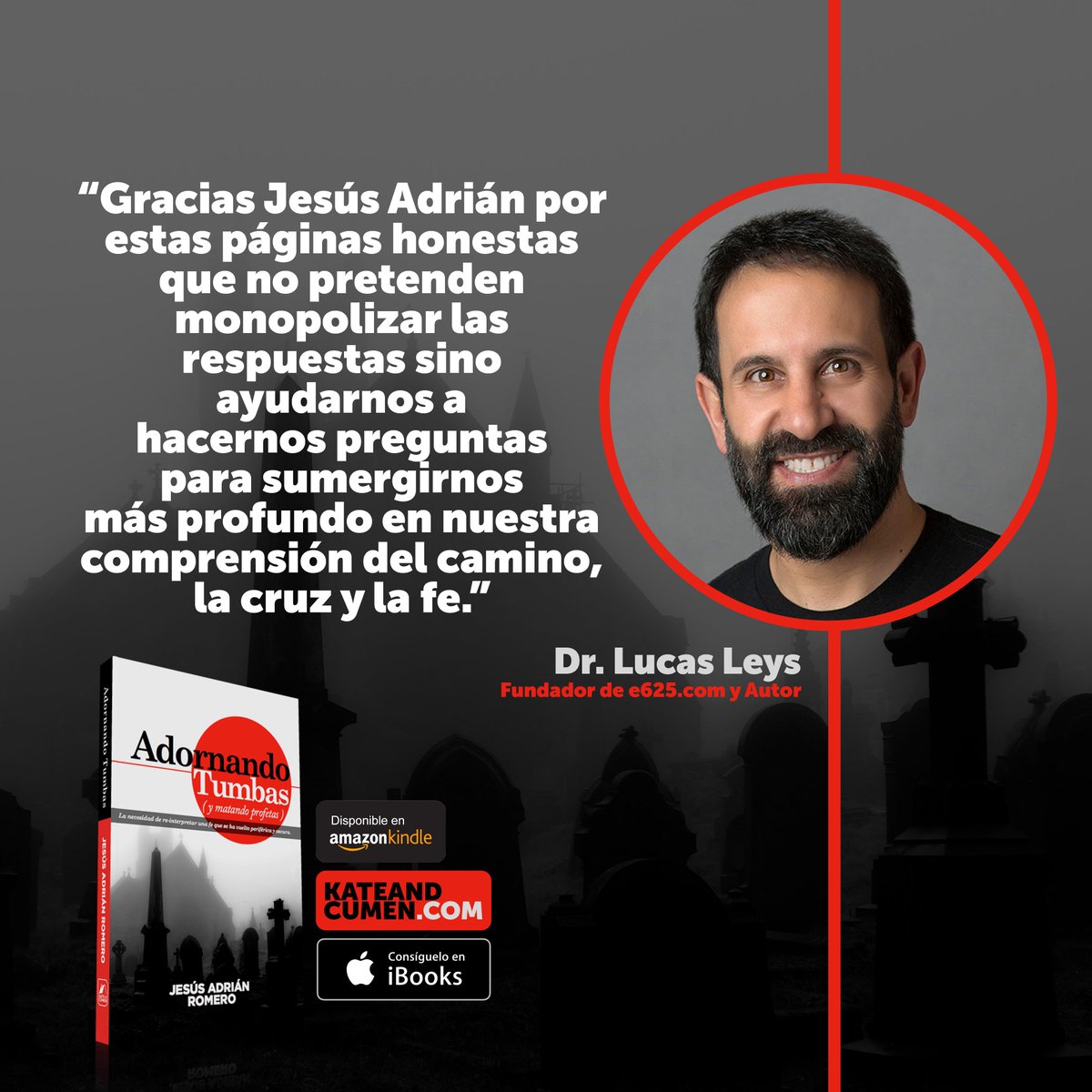 KateAndCumen's tweet photo. Adornando Tumbas por: @jaroficial
Disponible en https://t.co/WUNSOqTUN6  
Amazon ➔ https://t.co/3GwhJK9PRO  
iBooks ➔ https://t.co/mqDYoFA2IG  
#lucasleys #adornandotumbas #jesusadrianromero #kateandcumen https://t.co/5PmOJuaUrl