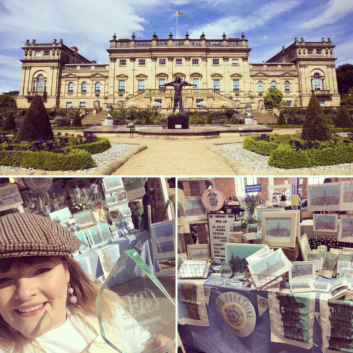 print_yorkshire's tweet photo. This Saturday I will be at @HarewoodHouse Artisan Food&amp; Craft Market! Been looking forward to this for months! Such an amazing setting! 🎉👩🏽‍🎨 #harewoodhouse #harewood #statleyhome #leeds #yorkshire #market #marketsmatter #craft #food #artisan #artisanmarket #theyorkshireprint https://t.co/vCSqB5jrO2