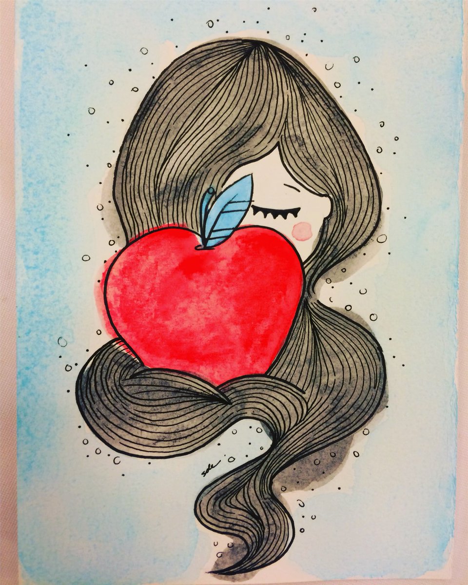 SolDYVA's tweet photo. 1.venenos@ #inktober #inktiber2018 #jakeparker #teamMonoblock #illustration #ilustracion #ilustracao #poison #veneno #venenosa #venenoso #apple #manzana #maçã https://t.co/zeJ0Ymk6RA