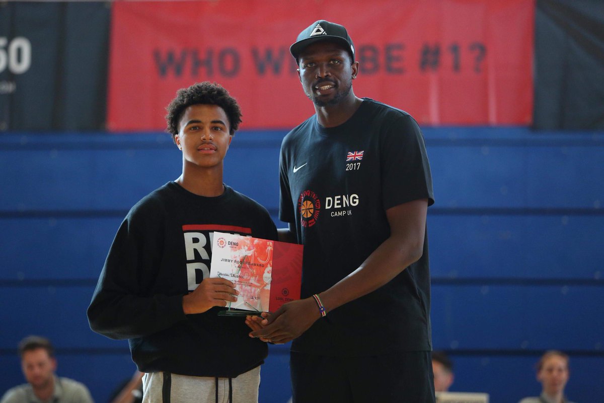 DengCamp's tweet image. The Jimmy Rogers Award. 
Given to those each year who echo Jimmy’s ethos to success:

✅ Selfless &amp;amp; Relentless 
✅ Hard Working
✅ Persevere through adversity 
✅ Positive attitude 

All given to the game of basketball - on and off the court. 

RIP Jimmy. We will all miss you!