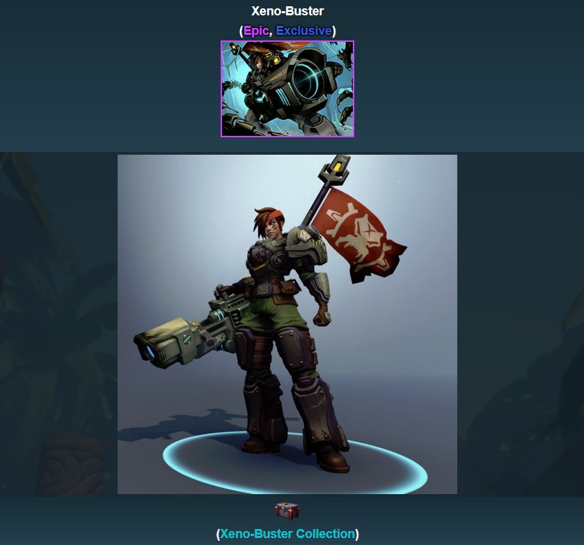 #MyPaladins Xeno-Buster Ash Rapid Giveaway (5 days to go). GL HF
gleam.io/H1t86/mypaladi…
<a href="/PaladinsGame/">Paladins: The Game</a> <a href="/PaladinsgameDE/">Paladins Deutschland</a>