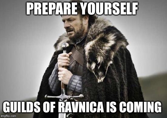 Cardstockmtg's tweet image. The Cardstock #GRN update has sent you a raven... 
#mtg #GuildsOfRavnica #MagicTheGathering #EDH #ASOIAF