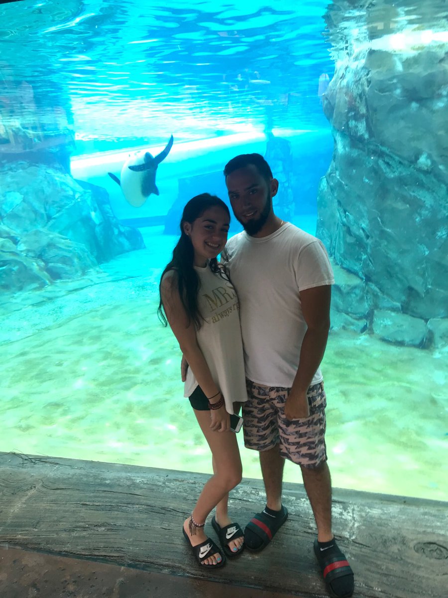 mini vaca with my baberitoo 💞  #HHN #SeaWorld #AquaticAdventures