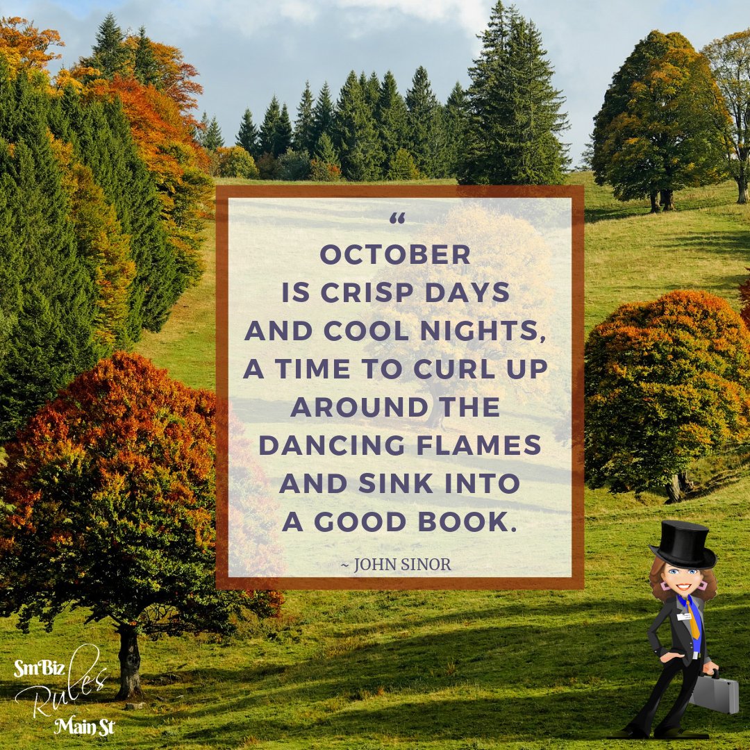 SmBizRules's tweet photo. Welcome October and Welcome 4th Quarter2018 Let's make it the best one of the year!
#SmBizRules #FailureIsNotAnOption https://t.co/Una0vLCIkg