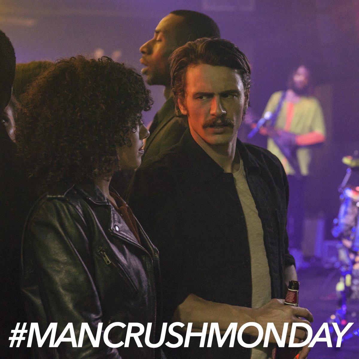 LMN's tweet image. Who wouldn’t want to catch the 👀 of this #ManCrushMonday 😳?! Watch James Franco in #HighSchoolLover TONIGHT at 10/9c.