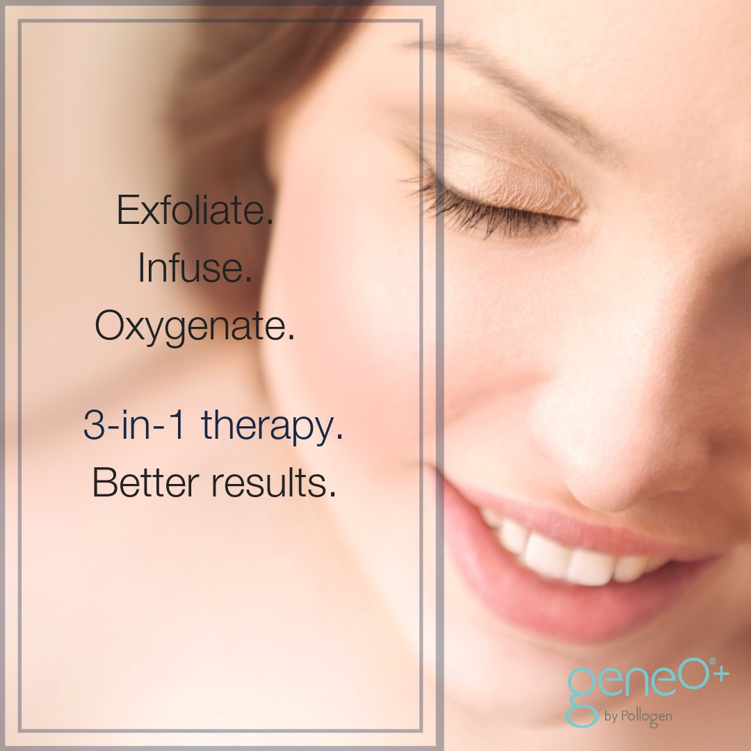 Geneo_US's tweet photo. Geneo provides 3 effective facial treatments simultaneously to make it a Super Facial❗️
1️⃣Exfoliates
2️⃣Infuses
3️⃣Oxygenates
#Pollogen #Geneo #Facial #SuperFacial https://t.co/sLtvT64qAO