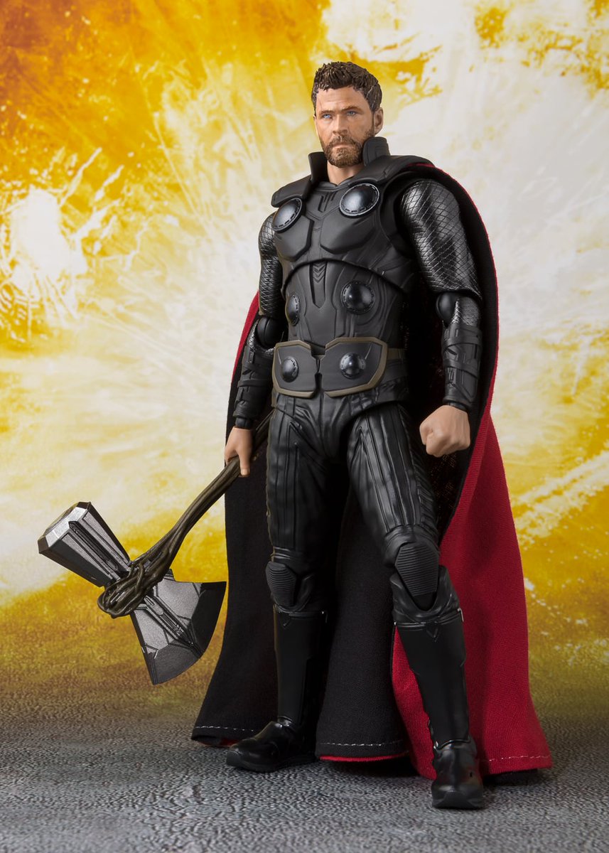Marvel ストームブレイカー を携えて アベンジャーズ インフィニティ ウォー で活躍した ソー のアクションフィギュアが登場 S H Figuarts 魂のデジタル彩色 技術で リアルな表情を再現 マントには布を使用 予約受付中 T Co Marvel ストームブレイカー を携えて アベンジャーズ インフィニティ ウォー で活躍した ソー のアクションフィギュアが登場 S H Figuarts 魂のデジタル彩色 技術で リアルな表情を再現 マントには布を使用 予約受付中 T Co