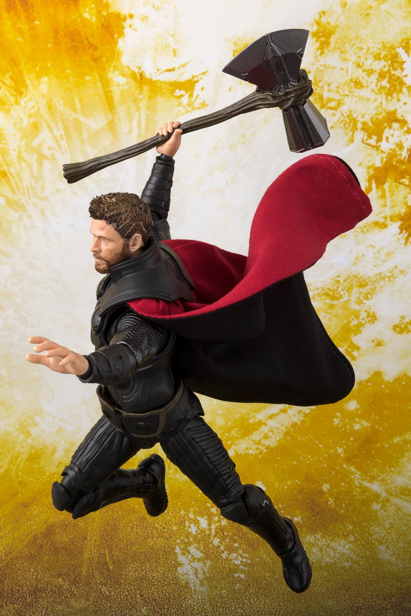 Marvel ストームブレイカー を携えて アベンジャーズ インフィニティ ウォー で活躍した ソー のアクションフィギュアが登場 S H Figuarts 魂のデジタル彩色 技術で リアルな表情を再現 マントには布を使用 予約受付中 T Co Marvel ストームブレイカー を携えて アベンジャーズ インフィニティ ウォー で活躍した ソー のアクションフィギュアが登場 S H Figuarts 魂のデジタル彩色 技術で リアルな表情を再現 マントには布を使用 予約受付中 T Co