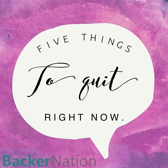 Doradimon's tweet photo. Reposting @backernation_:
Okay. Okay. Here they are...⠀
⠀
📨📨📨⠀
⠀
5️⃣ things to quit doing RN:⠀
⠀
1️⃣Trying to please everyone. https://t.co/yPHCYYpZu3