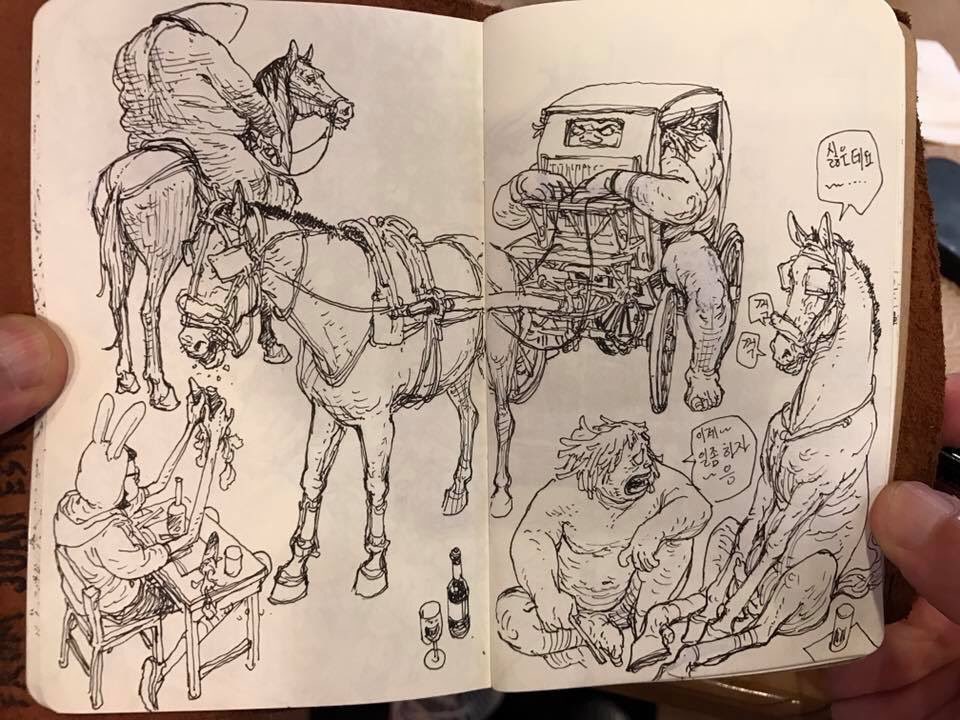 Kim Jung Gi US tweet media