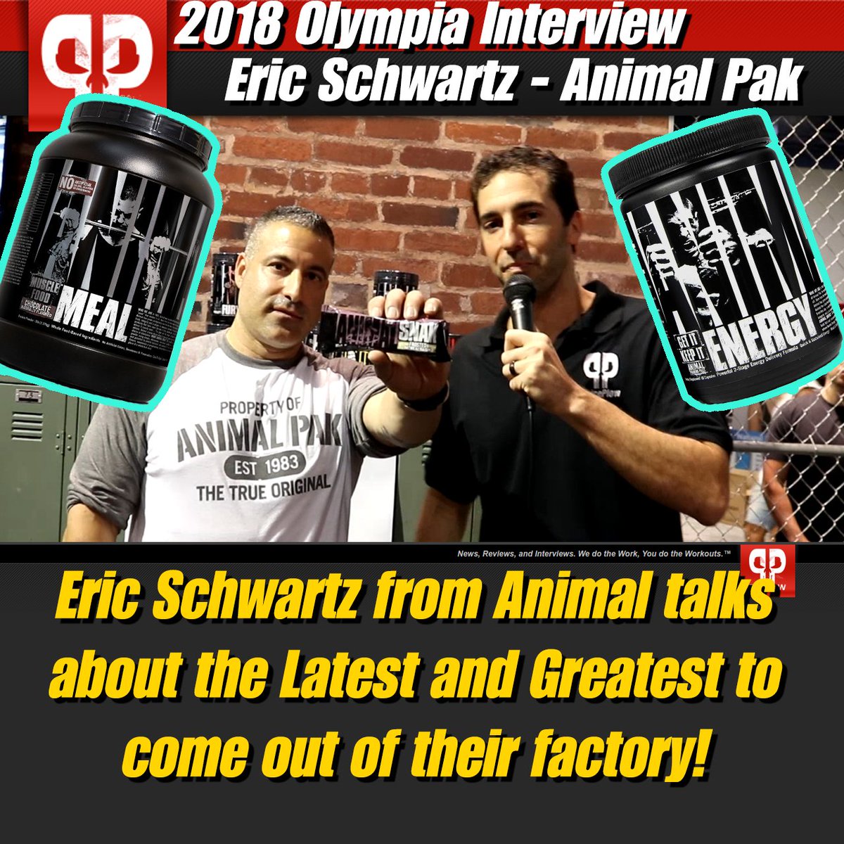 PricePlow's tweet photo. https://t.co/IO98hl0Zx9
Check out the newest to come from @Animalpak page in this interview with Eric Schwartz. Mike asks Eric about the success of their Animal Snak Bars, Animal Energy, and Animal Meal. #AnimalPak #Animal #SnakBar https://t.co/I2TKdeAd8R https://t.co/FtHNiZ1tQM