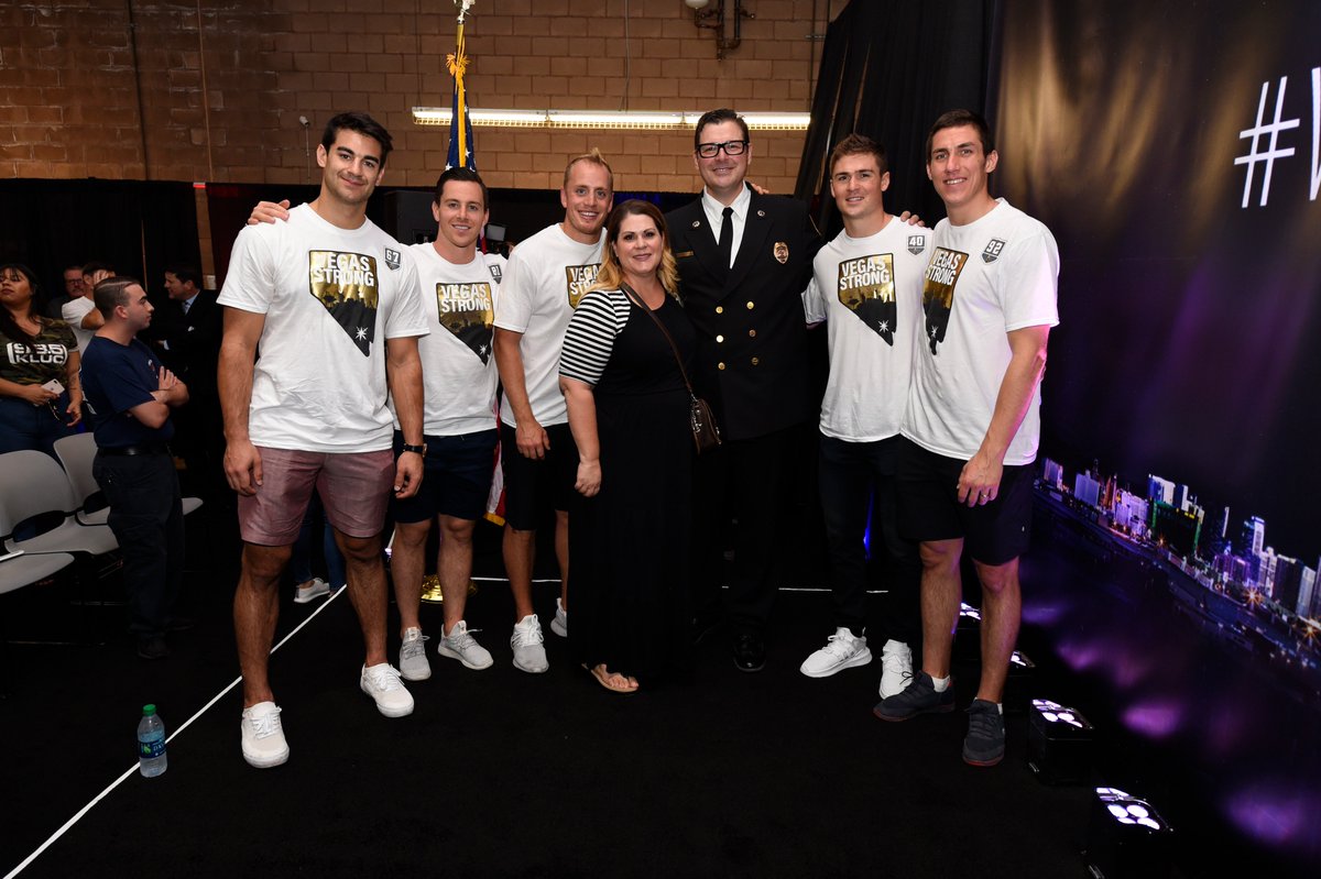 GoldenKnights's tweet image. We were honored to spend this day with our community. 

#VegasStronger