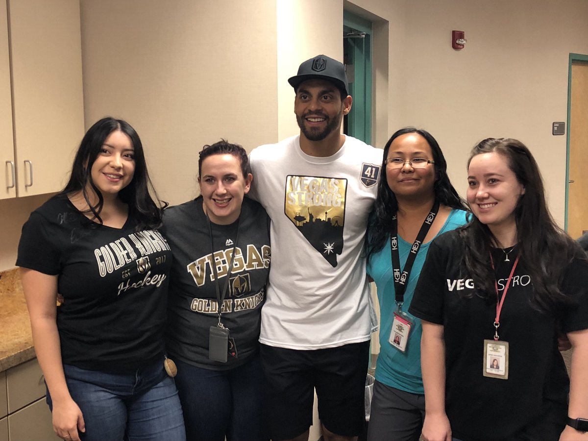GoldenKnights's tweet image. We were honored to spend this day with our community. 

#VegasStronger