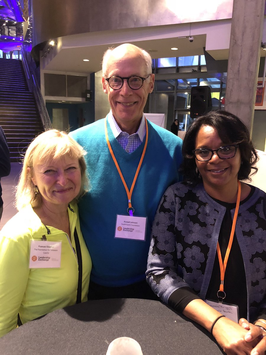 russ_rjohnson's tweet photo. #Tools4Philly - health funder leaders networking with GPLEX colleagues to advance our best work and initiatives https://t.co/TQm1oeyOii