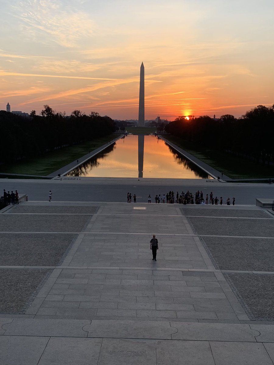MattGarcell's tweet photo. Great view from my morning jog!  #dc https://t.co/C8l3JBf8TK