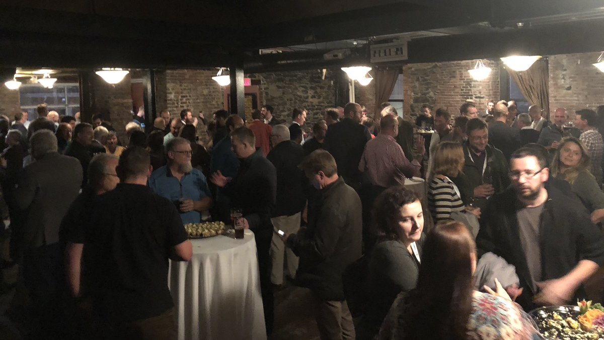 A BIG thanks to <a href="/KrakenRobotics/">Kraken Robotics</a> for hosting <a href="/shallowsurvey/">Shallow Survey 2018</a> opening reception <a href="/Yellowbellybrew/">YellowBelly Brewery</a>