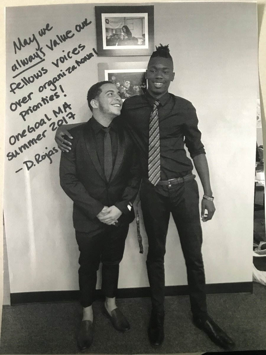 OneGoalGraduate's tweet photo. Why do we do this work? "For the thousands of students we serve, who have stories that matter, experiences that need to be felt and voices that deserve to be lifted up." Danny Rojas, OneGoal-MASS #MotivationMonday #JoinOneGoal https://t.co/h39AGX2Kzs