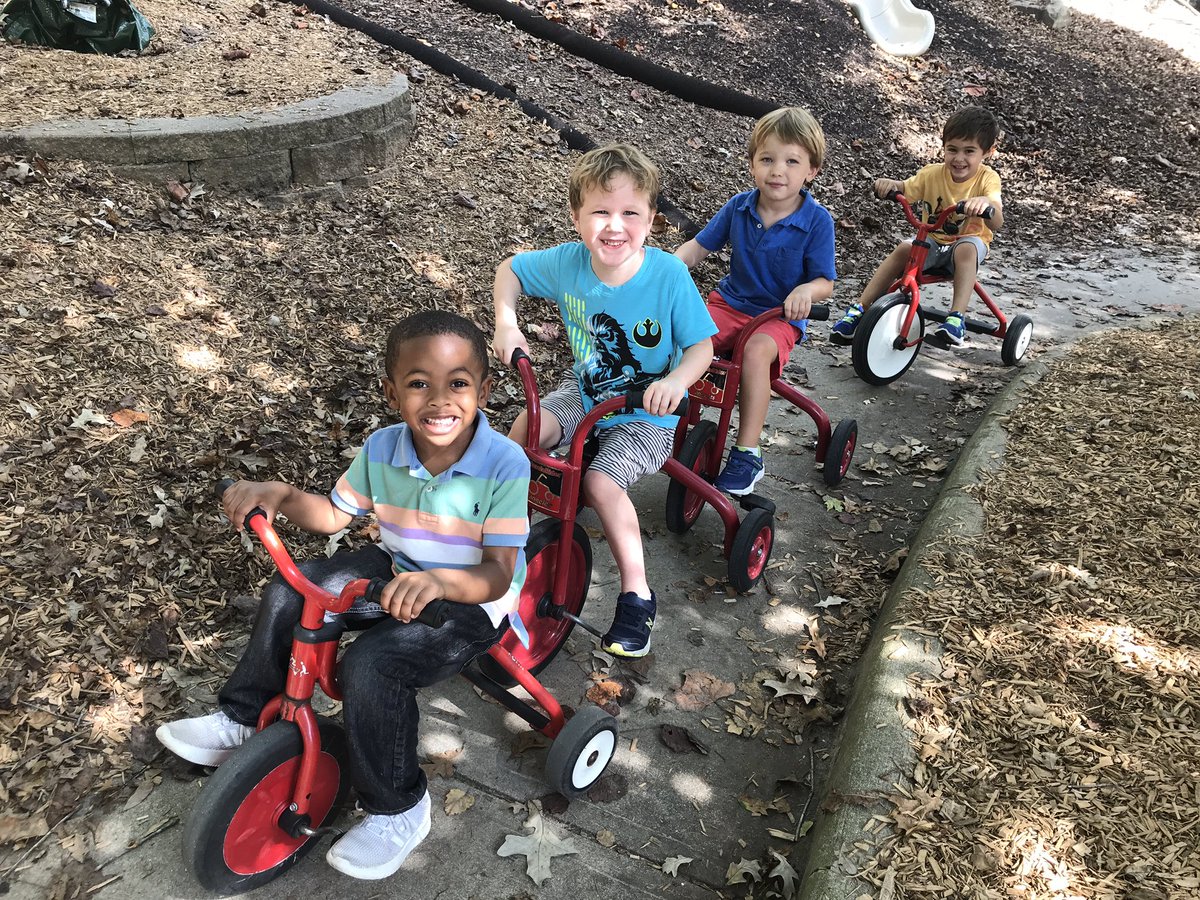Oh, happy day! The bikes are here!!! Before taking a ride, our class brainstormed some bike safety agreements that we all should follow in order to take care of ourselves, each other, and our school. #TrinityLearns #PositiveDiscipline #characterdevelopment