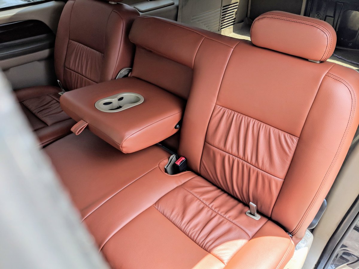 AutoStylesInc's tweet photo. A customer brought his 2003 Ford Excursion in for Madico brand tinting and a Katzkin leather kit. #Katzkin #TransformationTuesday #AutoStyles #ClearwaterBeach #SaltLife #KatzkinTransformation #LoveFL #KatzkinLeather #Clearwater #trucklifestyle #Oldsmar #Ford #FixOrRepairDaily https://t.co/kwwHasmh3x
