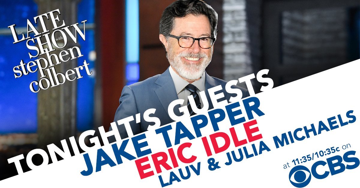 SinsBeggar's tweet photo. @colbertlateshow @TheLeadCNN @jaketapper @StephenAtHome @EricIdle @lauvsongs @juliamichaels Fixed it.
Long Live the #Colbeard! https://t.co/bz1bZ33EK4