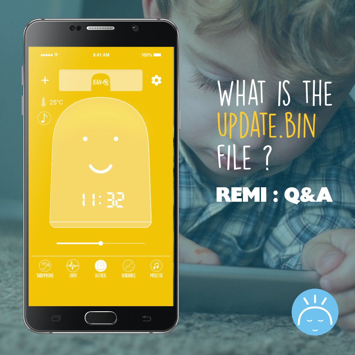UrbanHello's tweet photo. What is the update.bin file ? 🤷‍📂🕵‍

For the first install of your REMI, it is required to copy on your REMI through the USB, the file « update.bin ». This file is not readable by any standard tool. Please make sure that the name of this file, is exactly « update.bin » ! https://t.co/WQ2meOuwZq
