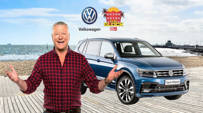 NetRewards's tweet image. #theblockau - #Win a Volkswagen Tiguan Allspace from The Block worth $67,578! #codeword and entry details here netrewards.com.au/competitions/s…
