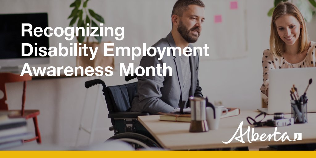 We're investing in new jobs and expanded training and supports as part of #DEAM. New funding will help create more jobs for Albertans with disabilities, and give them better access to the training and supports they need to succeed in the workforce alberta.ca/release.cfm?xI…