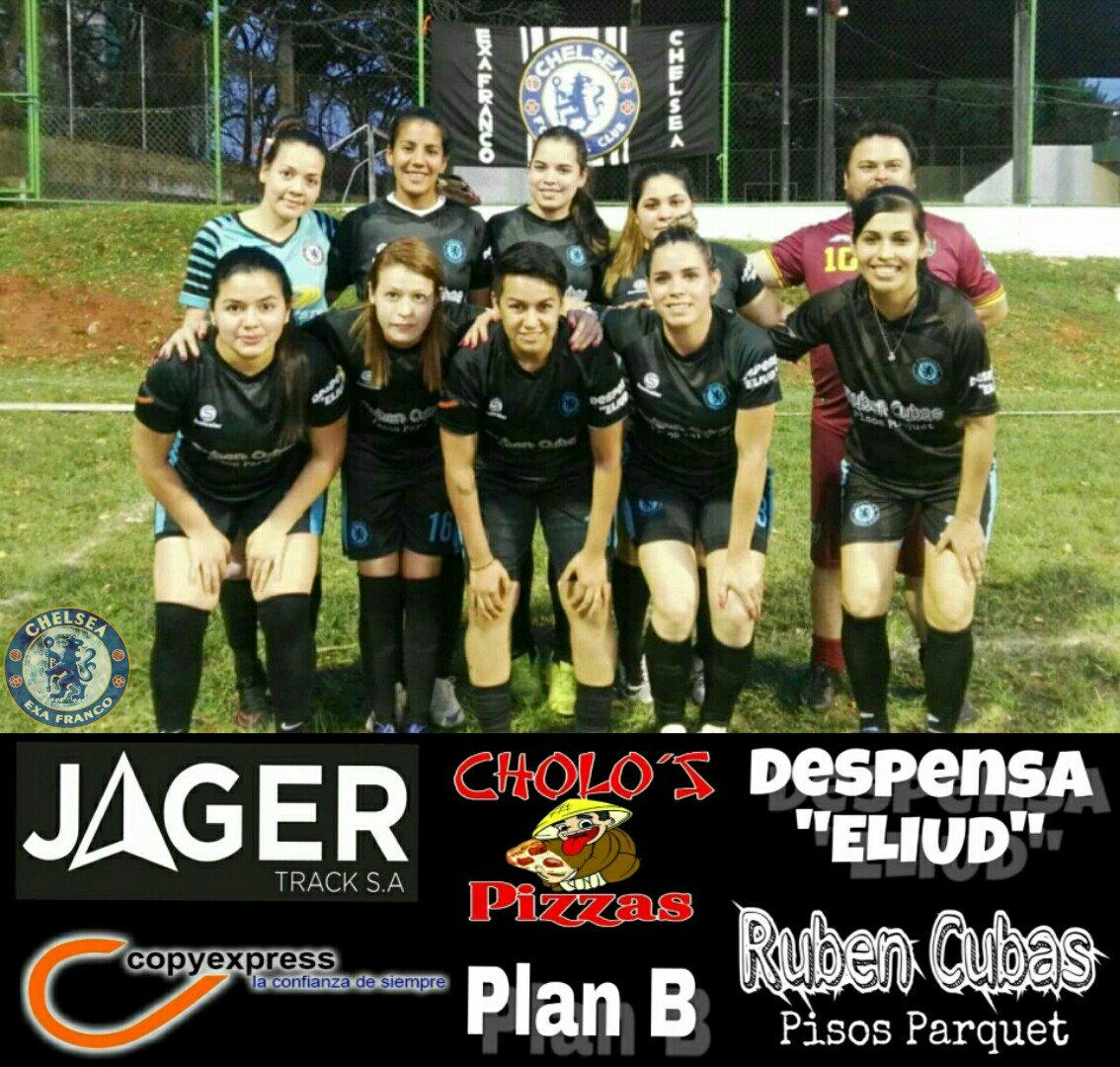 chelsea_exa's tweet photo. 5ta Fecha del Torneo Clausura Exa Franco Femenino... 

Resultado final

#CHELSEA (8) #USAladies (1) 

#VamosChelsea
#Exafranco
#Clausura2018 https://t.co/pcECLmCcEG