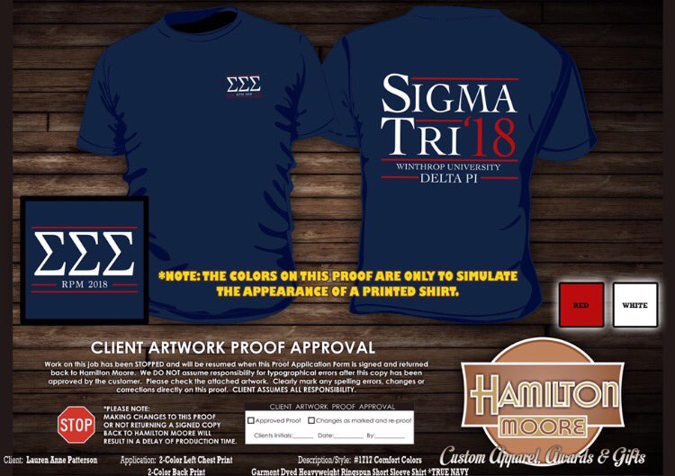 Come see us tomorrow and Thursday during common time! And order one of these super cute shirts when you stop by!