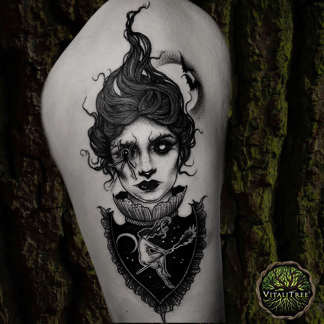 Share more than 76 dark gothic tattoos latest  incdgdbentre
