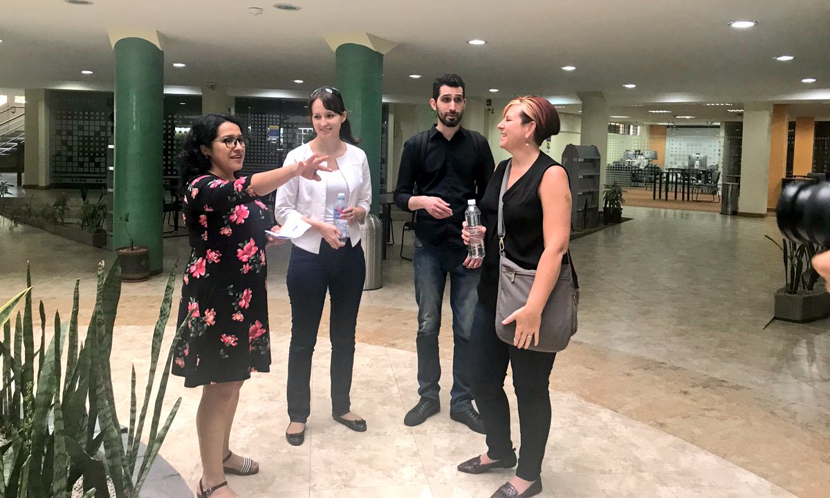 utpl's tweet photo. 🌍El proyecto de responsabilidad social “Corporate Service Corps” #IBM - Loja #CSCEcu5 inicia con el recorrido a las instalaciones #UTPL, con la presencia de los expertos de @citizenIBM🙌🏼🌐 #IBMCSC https://t.co/u6gpzcXzGj