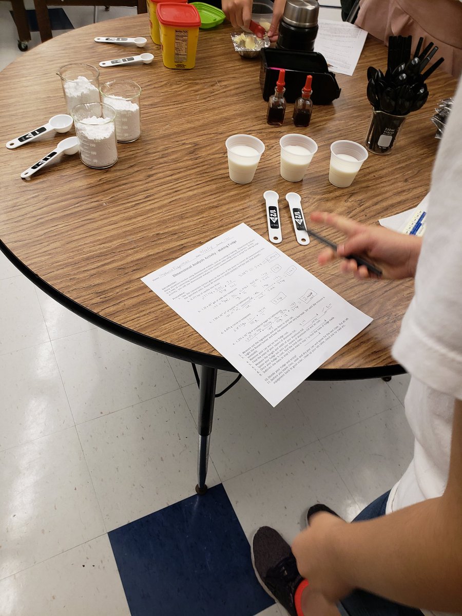 mrskinkela's tweet photo. Dimensional analysis fun equals fudge. https://t.co/4p8KIhJVIO