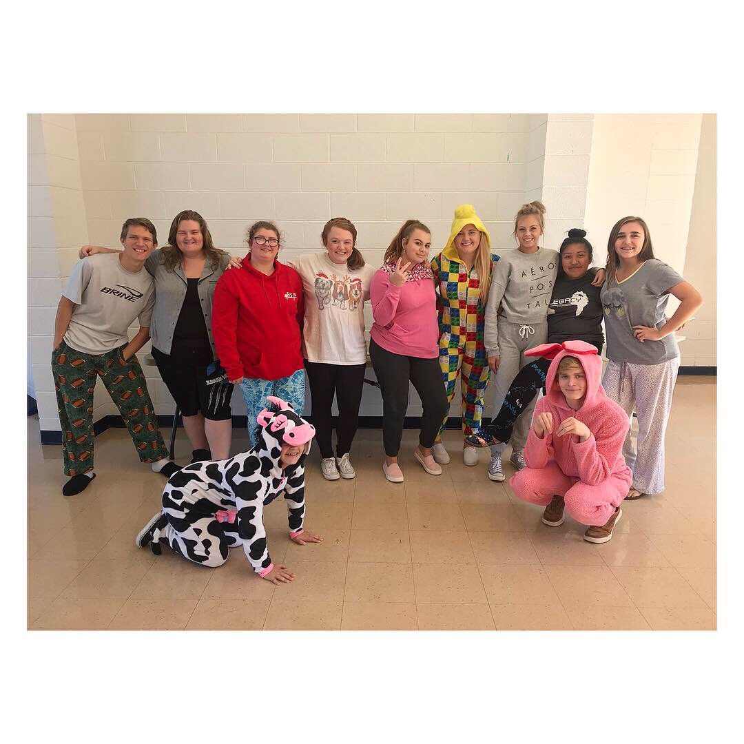 SWRHSChorus's tweet image. PJ Day was a success in the Chorus Room! 😴🎶❤︎